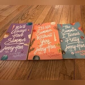 Set of 3 Jenny Han Books - The Summer I Turned Pretty, It’s Not Summer …